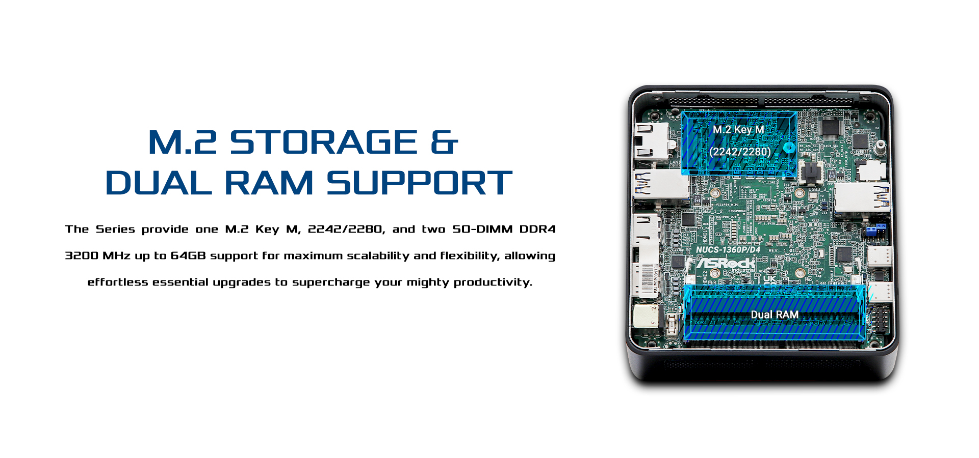 ASRock Industrial - NUCS BOX-1360P/D4
